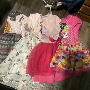 Little girls size 3t fluffy dresses